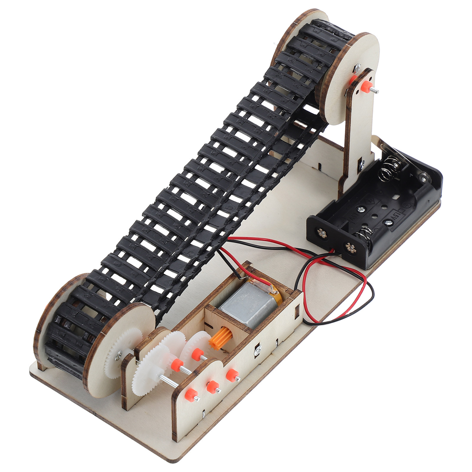 Science Project Kit - 1 Zestaw Inżynieryjny Elektryczny Pas Przenośnikowy