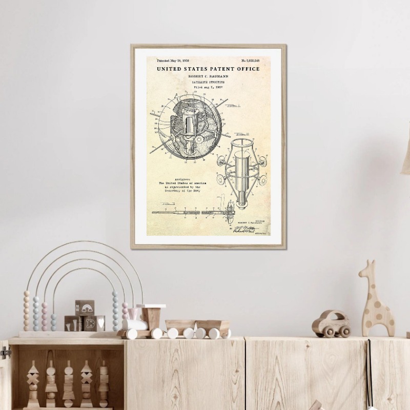 Plakat Vintage Plan Latającego – Star Map Poster recenzja i cena